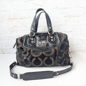 Coach Madison Audrey Op Art Satchel Women's Bag